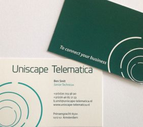 Logo Uniscape Telematica | portfolio Studio MK